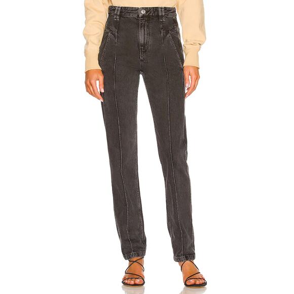 Isabel Etoile Marant Tijackom Trousers Faded Black Women's Size 34 (US 2) NWT - Picture 1 of 10